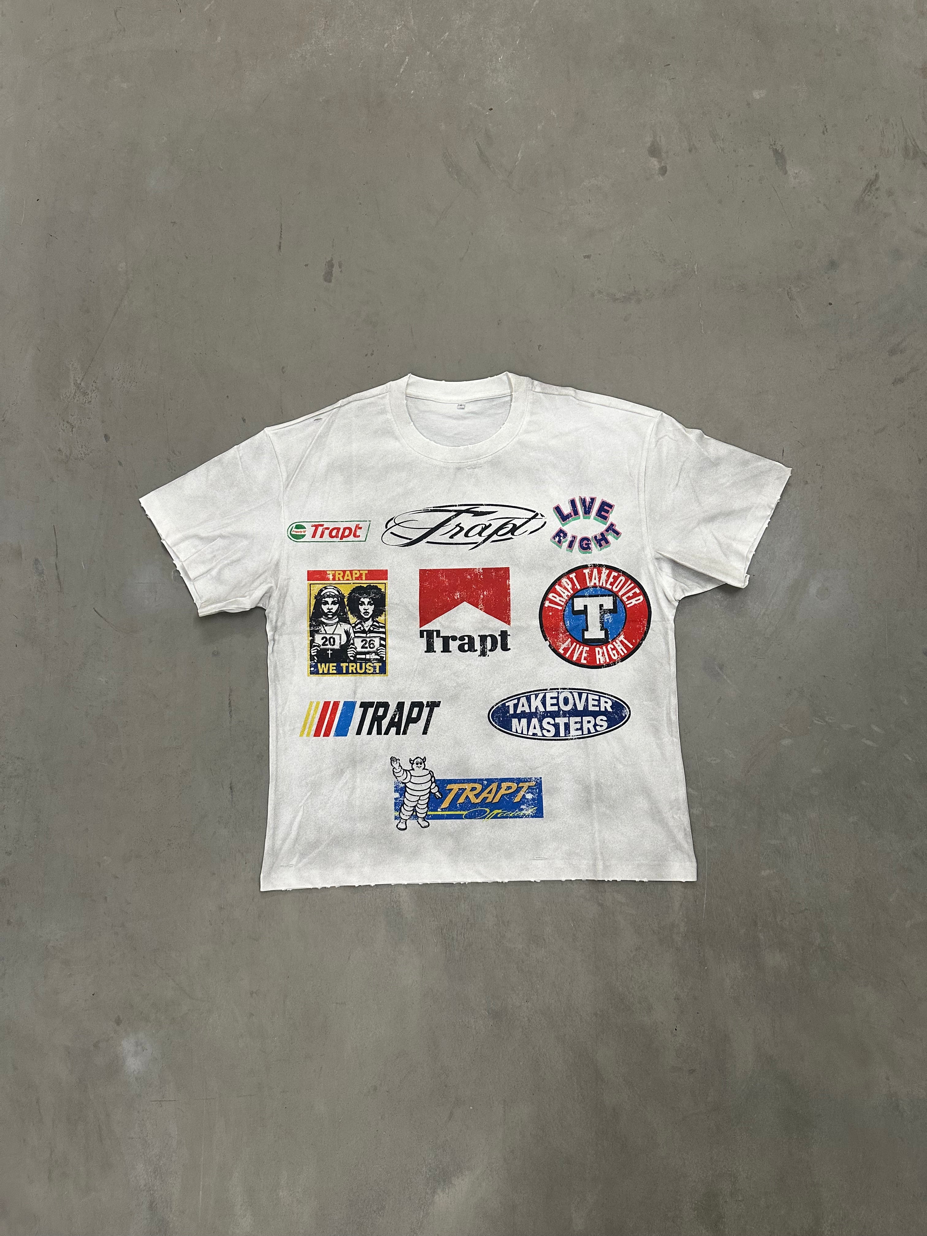White Trapt takeover t shirt
